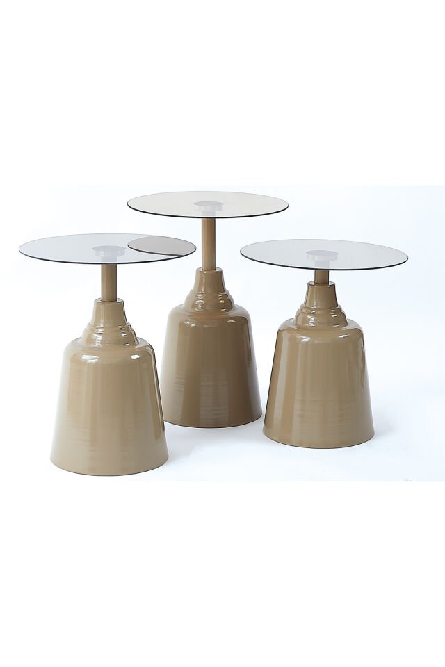 NİNA ÜÇLÜ YAN SEHPA